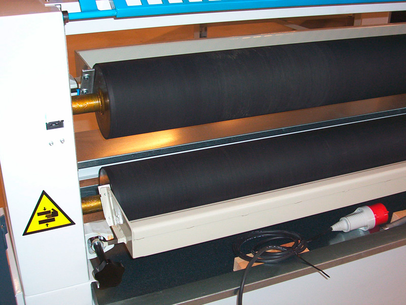 Walzenanlage mit Rackel